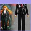 Disfraz de Cosplay de Ishmael de Limbus Company con Chaqueta, Pantalones y Corbata para Fans de Anime