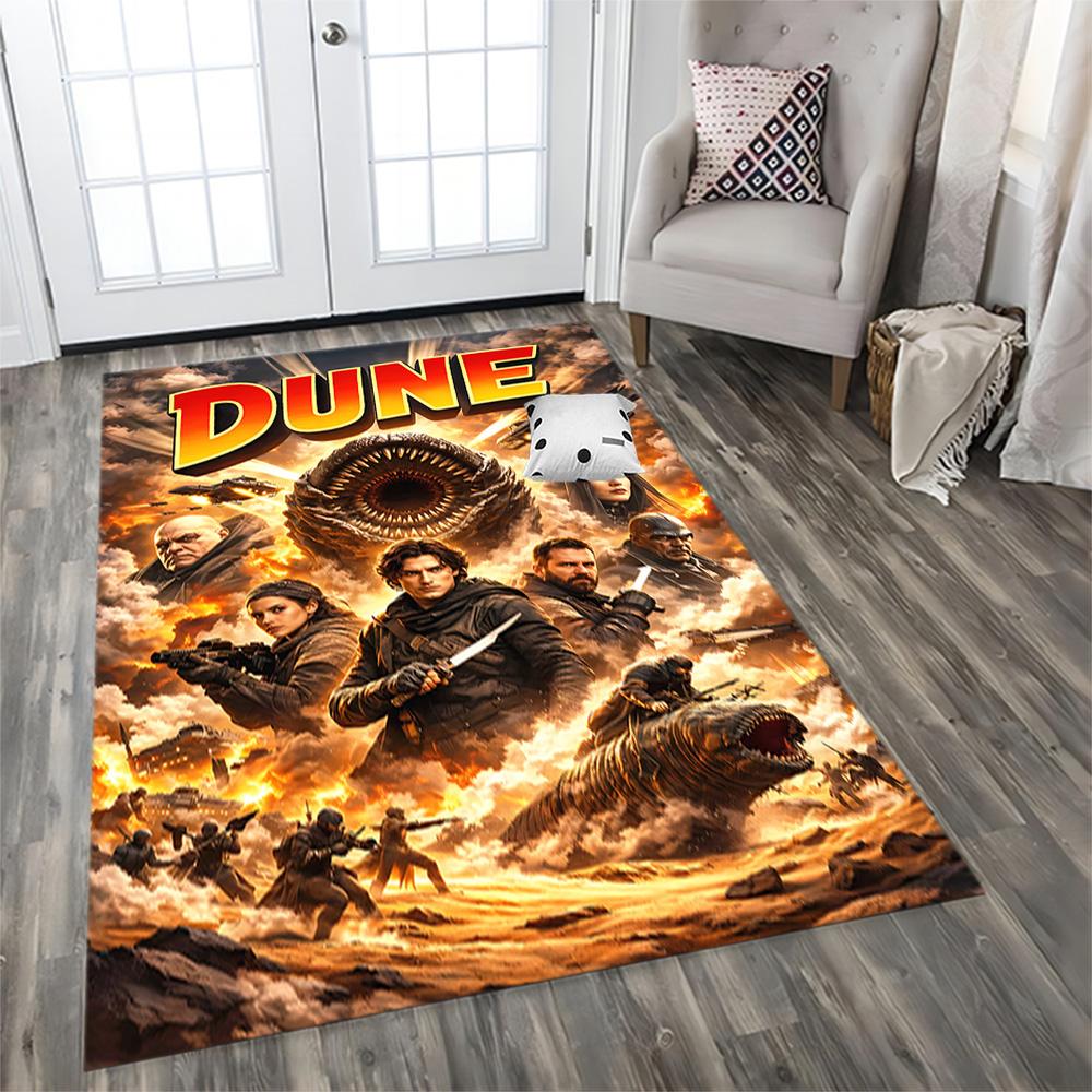 Desert Planet Adventure for Living Room rug, Bedroom, Study Room, Hallway Decoration, Perfect for Home Decoration or Holiday Gifts