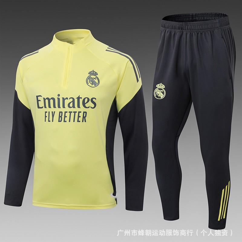 Men Women Long Sleeve Football Training Suit Winter Soccer Warm-Up Kit Performance Sportswear