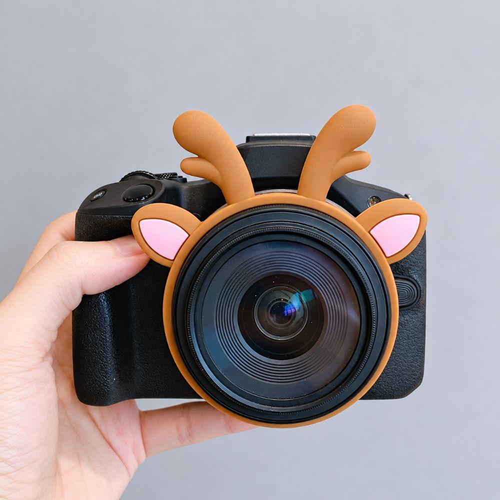 Protective Camera Decoration Detachable Camera Lens Accessory Lens Decoration Ring Photography