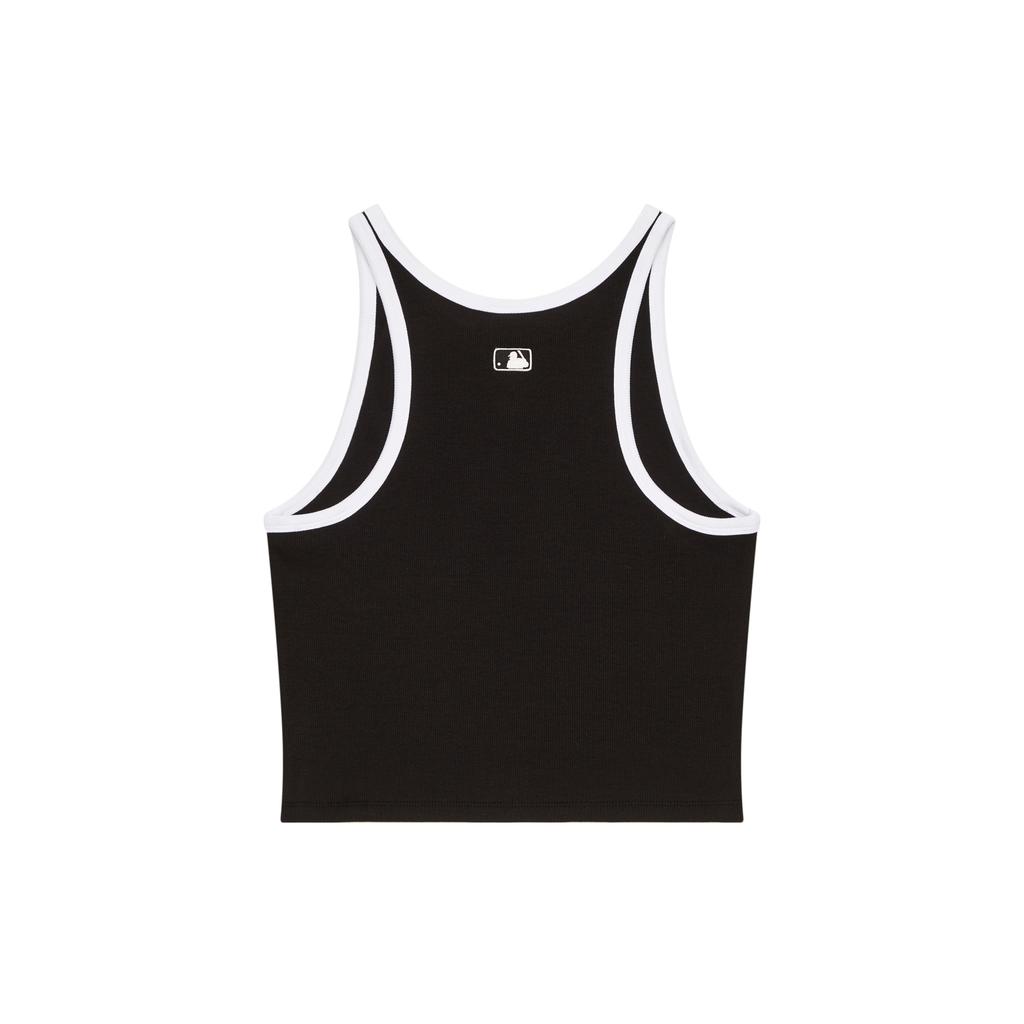 New MLB SS24 Tank Top Women's Black 3FTKB0443-50BKS