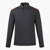 DESCENTE GOLF Men'S Color Block Long Sleeve T-Shirt
