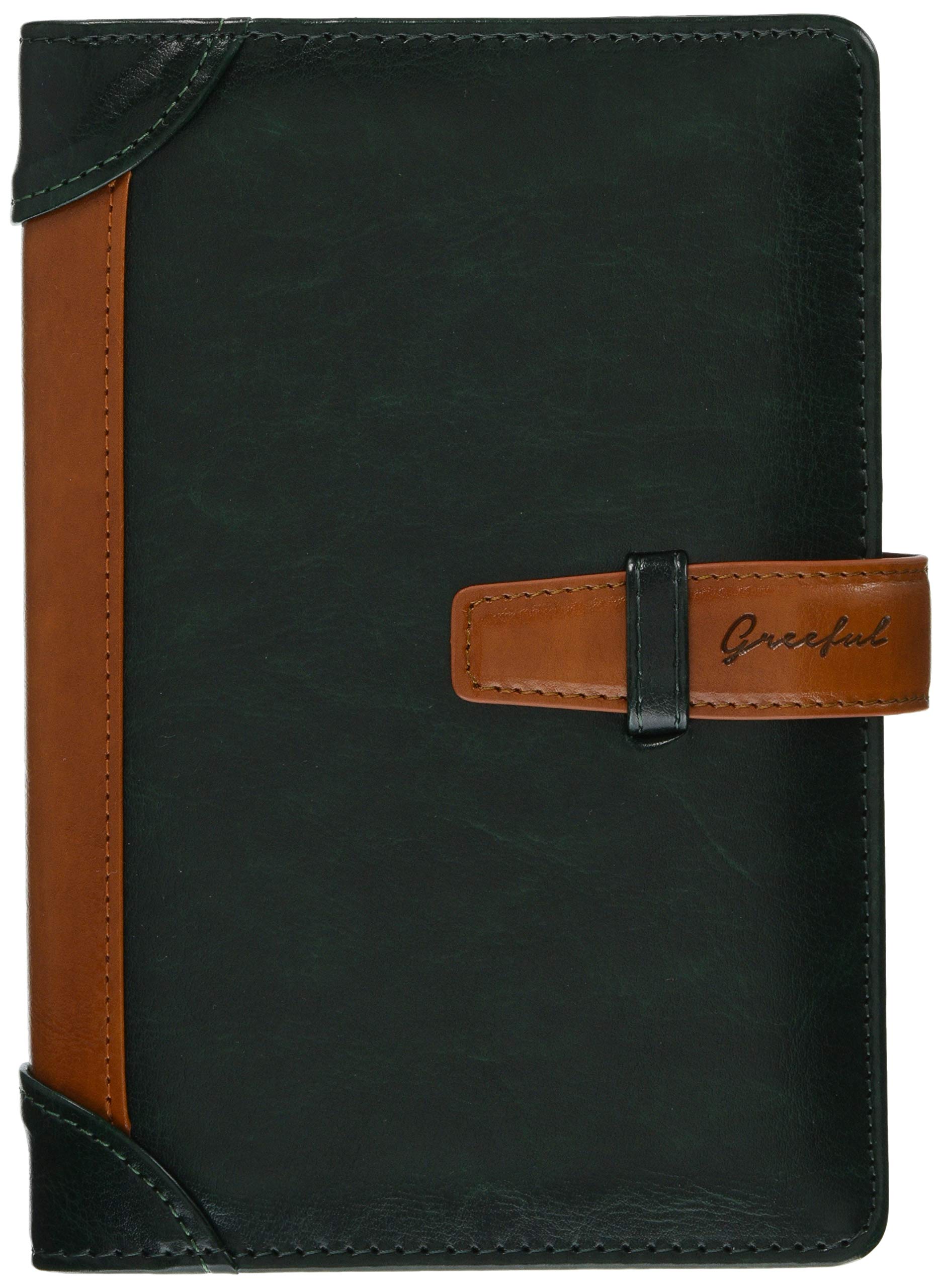 

greeful greeful system notebook s dark green camel 641928