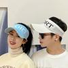 Bilyclub Sun Protection Hats For Women Men Visor Hat Chirdren Cap Letters Sport Baseball Caps Empty Top Leisure Summer Cap
