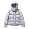Five-grid white duck down thickened down jacket loose thickened sports and leisure removable hat jacket down jacket