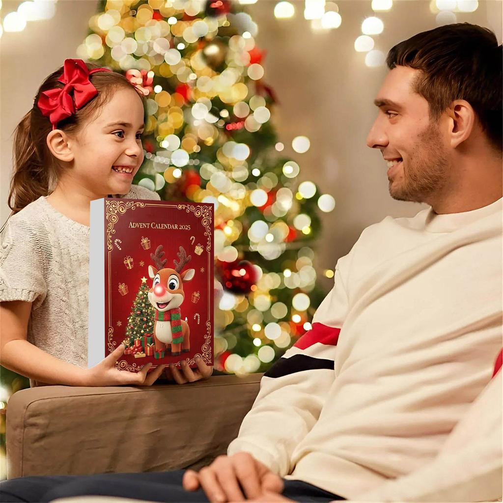 Nedtellingskalenderen inkluderer 24 gaver, nedtellingskalender og overraskelsesgave