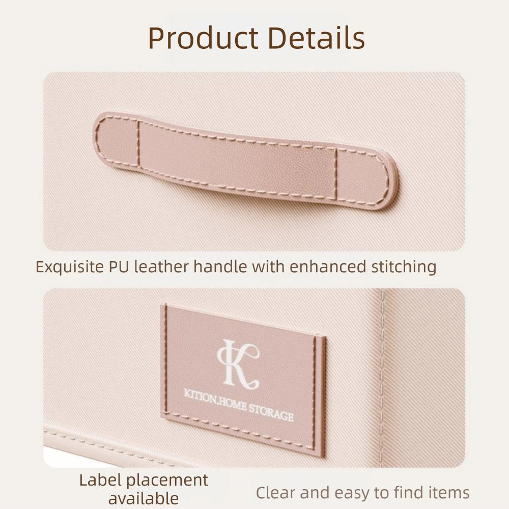 Durable Folding Clothes Storage Box Space Saving Large Capacity Sweater Storage Cabinets Waterproof Toys Storage Box Bedroom