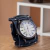 Leder Zeigeruhr Armbänder Tag Geschenk Elegant Professionell Punk Premium Zubehör 5cm