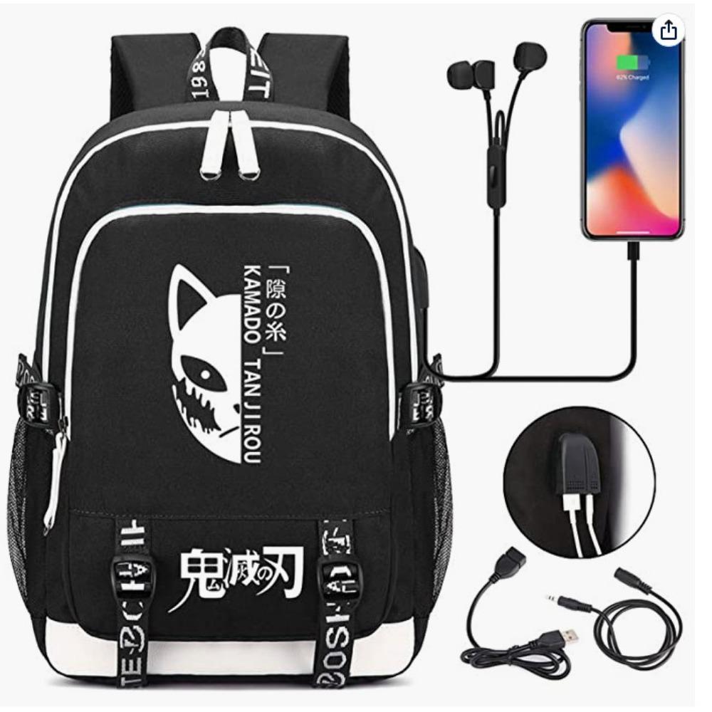 Sunman Spell Peripheral Backpack USB Charging Large Capacity Computer Bag School Bag
