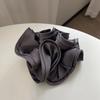 Satin Fungus Edge Hair Ring Female High-end Solid Color Scrunchie High Elastic Hair Accessories
