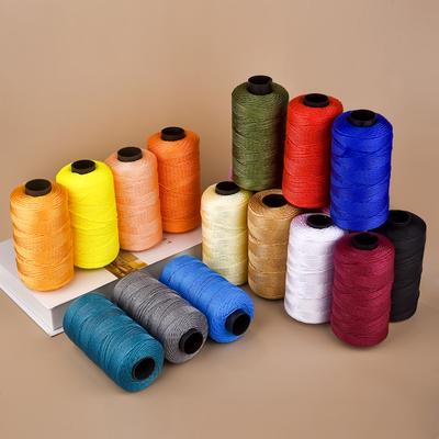 Dreisträngiger Eisseiden-Verbundfaden, handgewebt, für Kissen, Hüte, Taschen, Nähgarn, Strickgarn, Häkelgarn, DIY-Drahtdurchmesser 1,5 mm