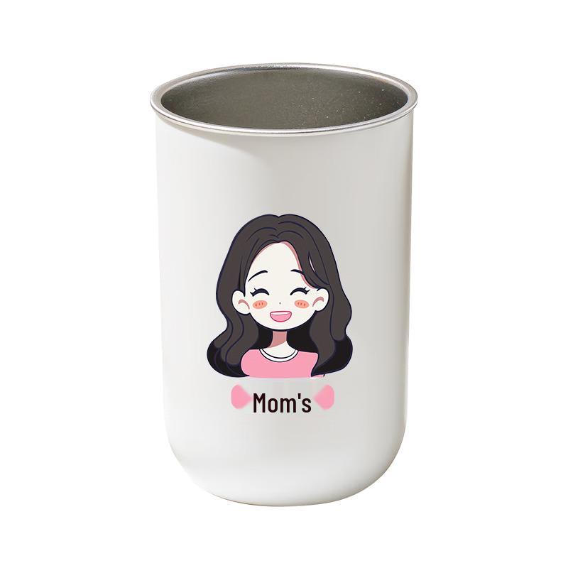 Daisy Leaf 304 Stainless Steel Family Mouthwash Cup