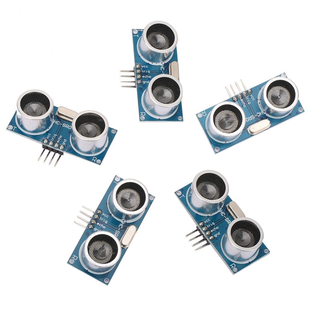 5 PCS 450MM Ultrasonic Ranging Module 5V Ultrasonic Sensor  Distance Measurement