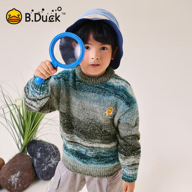 B.Duck Boys' Gradient Knit Sweater
