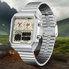 Mark Huafei Fashion China-Chic Square Watch Men's Quartz Sport Glow In the Dark Student Multi Functional Electronic Watch
