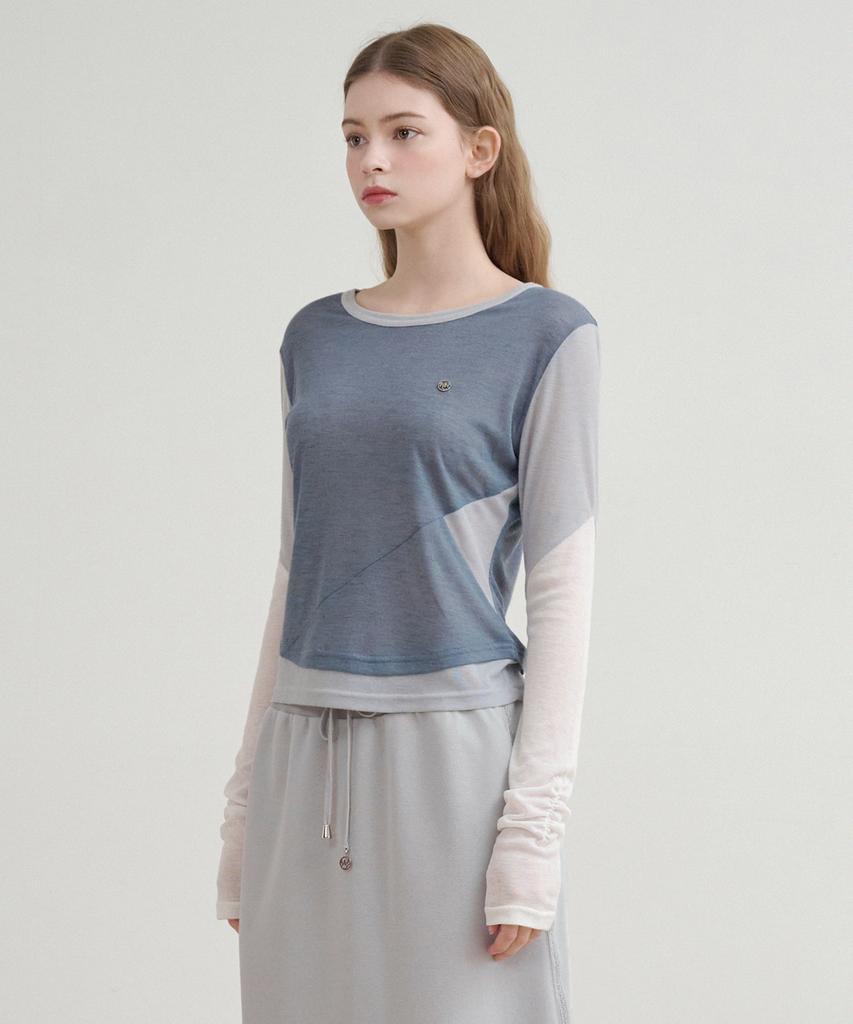 MICANE Wimsey See-Through Layered Tee