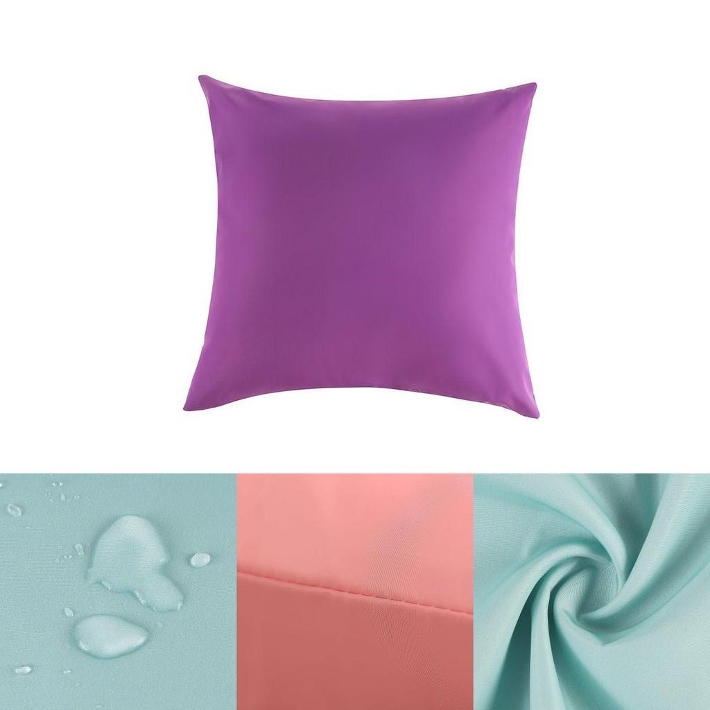 Luxurious Waterproof Garden Cushion Cover In Solid Colour Perfect For Outdoor And Indoor Use
