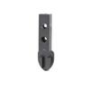 Round Support Bracket Seat V-shaped Pipe Holder Durable Lifting Flange Seat  Cloakroom Hanger Rod