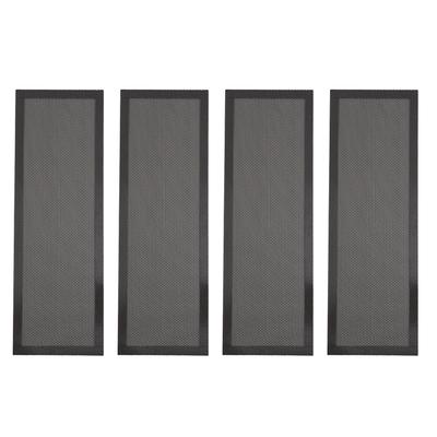 4PCS Floor Vent Covers PVC Magnetic Floor Register Vent Mesh Filter Screen for Wall Ceiling Catches