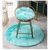 Nordic Plush Round Rug for Bedroom, Chair, and Vanity