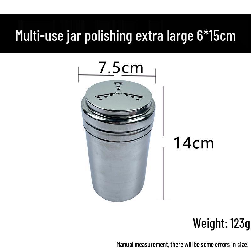 Víceúčelová sada koření: Chili prášek, kmín a pepř v sypacích a párátkových lahvičkách