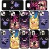 Phone Case for Samsung Galaxy S25 S23 S22 S24 Ultra FE Plus S9 A05 A06 A15 A16 A36 A37 A35 A54 A55 A56 A57 A25 A53 A17 Pikachu Pokemon GO Gengar Cover