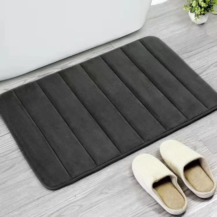New Carpet Ins Style Bedroom Mat Anti Slip Bathroom Foot Mat Toilet Embroidered Absorbent Floor Mat