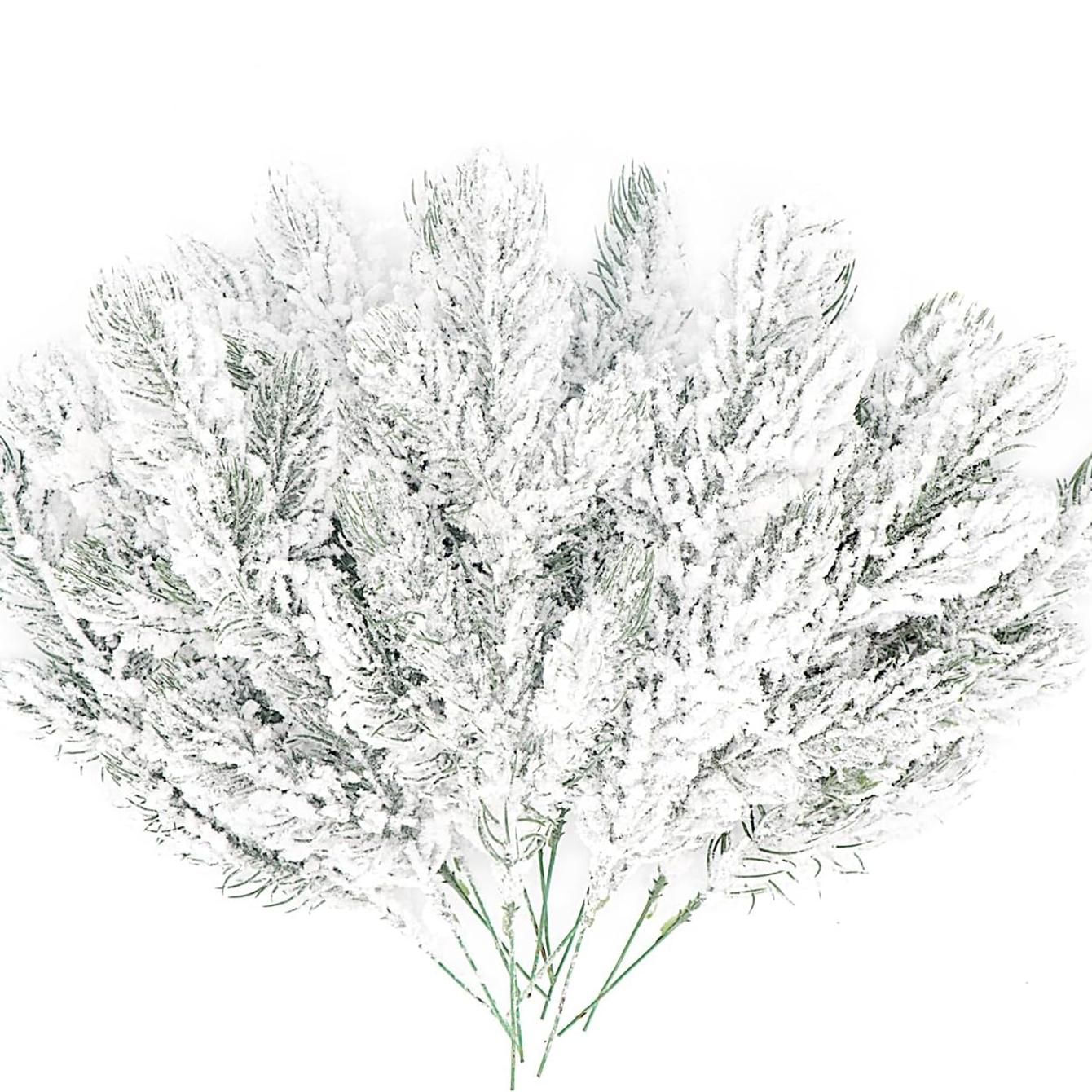 

5/10Pc Artificial Plant Pine Needle Christmas Atmosphere Tree Home Living Room Table Decor Garden Wedding Wreath DIY Bridal Gift 5pcs оливковий