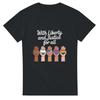 With Liberty and Justice for All Heavyweight Unisex Crewneck T Shirt | Gildan® 5000