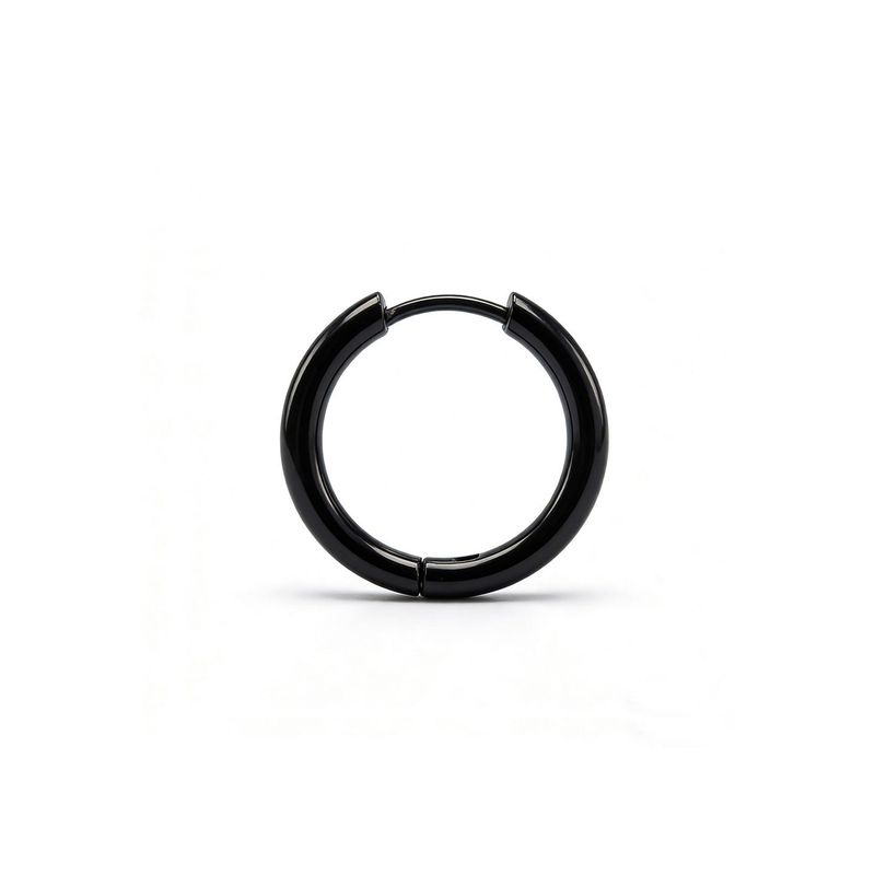 European Hip Hop Hiphop Male Titanium Steel Inscribed Ear Ring