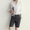 2023 Women's Fashion Cotton Linen Long Sleeve Loose Sun Protection Shirt
