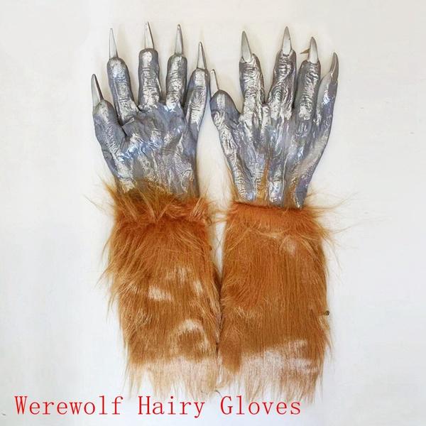 

Хэллоуин Макияж Реквизит для вечеринки Tricky Horror Zombie Blood Перчатки Косплей Дьявол Виниловые перчатки