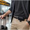 Schlanke EDC Gürtelschlaufe Geldbörse Sichere Versteckte Hüfttasche Reise Reisepass, Bargeld & Kreditkarten Diebstahlsichere Tasche Für Den Täglichen Gebrauch