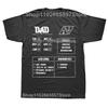 Dad Character Sheet Dungeons and Dragons DND T Shirt Birthday Gifts Dungeon Master Fathers Day Short Sleeve Loose Style Tshirt
