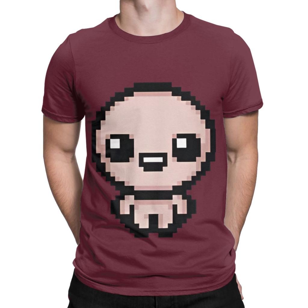 The Binding Of Isaac Rebirth Happy Isaac Funny 100 Cotton TShirt The Binding Of Isaac Rebirth Tops Tees For Unisex