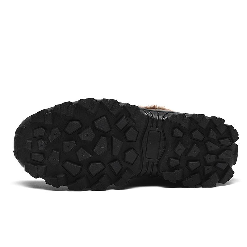 Velké zimní boty Vodotěsné Outdoorové boty Pánské kotníkové sněhule Pánské turistické boty
