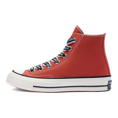 Chuck Taylor All Star anni '70 Classico Trend Durevole Scarpe Alte in Tela Unisex sneaker Arancione A01803C