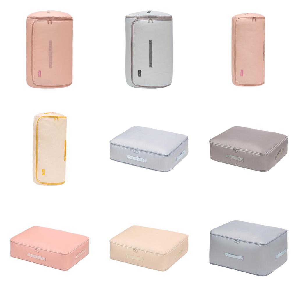 Modern Minimalist Cylindrical Quilt Storage Bag For Bedroom Organization