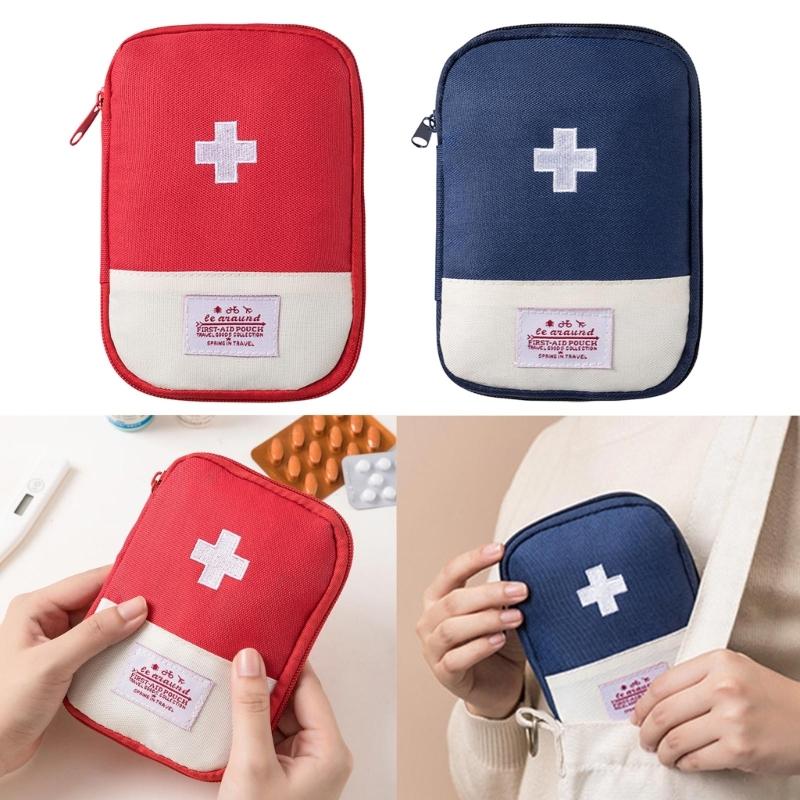 2Pcs Outdoor First Aids Medical Bag Multifunction Emergency Medicine Storage Bag