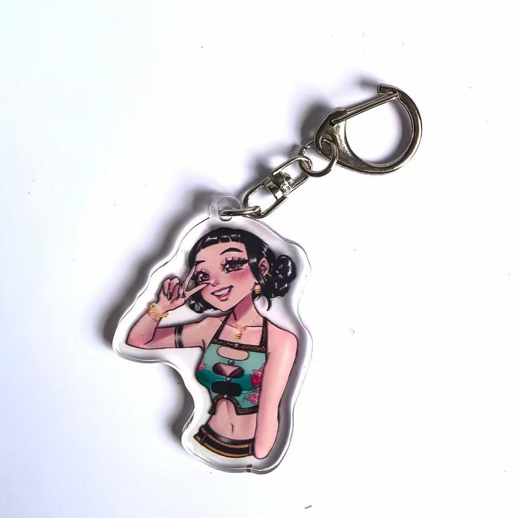 Acrylic Keychain Pendant – Cute Decorative Gift For Student Backpacks