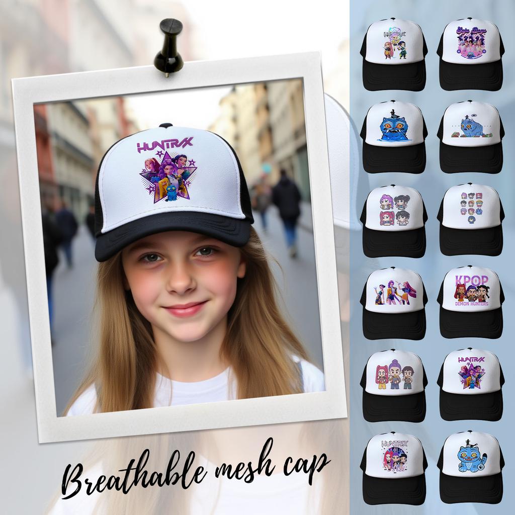 Witch Hat Cartoon Children's Sun Hat Boys And Girls Festival Role Playing Decoration Breathable Mesh Hat