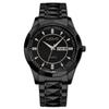 Langjue Watch Alloy Steel Belt Quartz Watch Luminous Polygonal Dial Watch Calendar Fashion Couple Watch