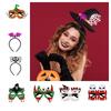 DIY Hair Accessories Halloween Headband Bats Spider Hair Hoop Halloween Eyeglasses Frame  Party