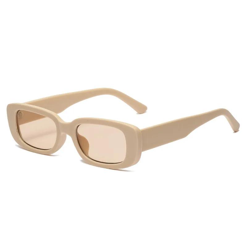 Fashion 16 Colors Rectangle UV400 Sunglasses Men Women Fashion Small Frame Sun Glasses Eyewear Retro Eye Protection Outdoor Goggles