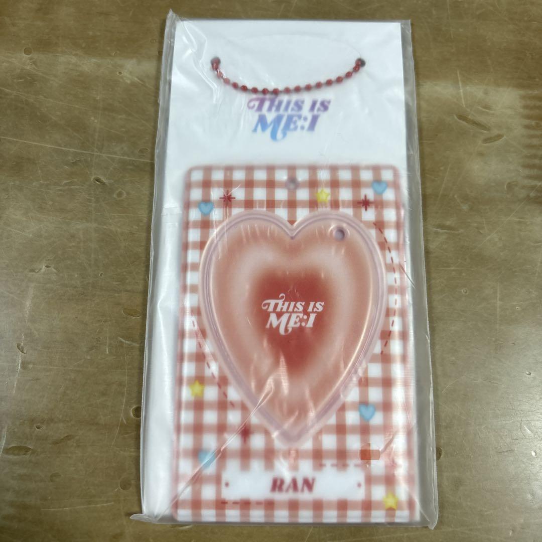 

[USED] ME:I Aritza Merchandise Trading Card Holder Ishii Ran RAN