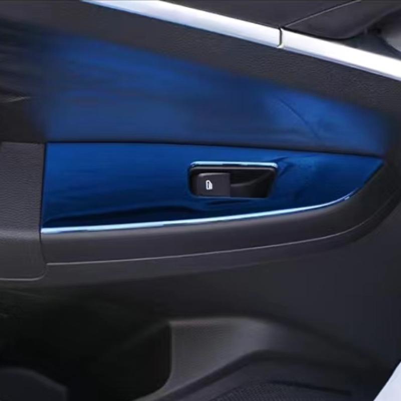 For Livan X3 Pro  Accessories Stainless SteeI Interior Door Armrest Panel Cover Window Glass Lift Switch Button Trims