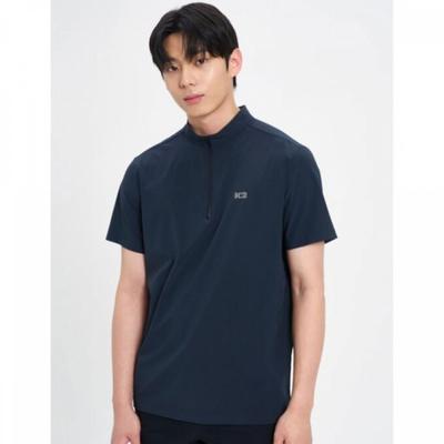 Men S Summer Cooling T ShirT oSSak Sunguard ShorT Sleeve Zip Up Kmm25223