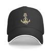 Classic Unisex Nautical Captain Anchor Baseball Cap Adult Sailor Adventure Adjustable Dad Hat Women Men Outdoor