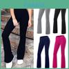Bequeme Damen-Bootcut-Yogahose mit elastischem Bund für den Alltag