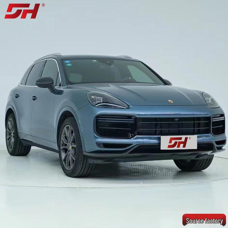Premium Dry Carbon Fiber Front Lip for Porsche Cayenne '18-'23 Turbo GT, Easy Install